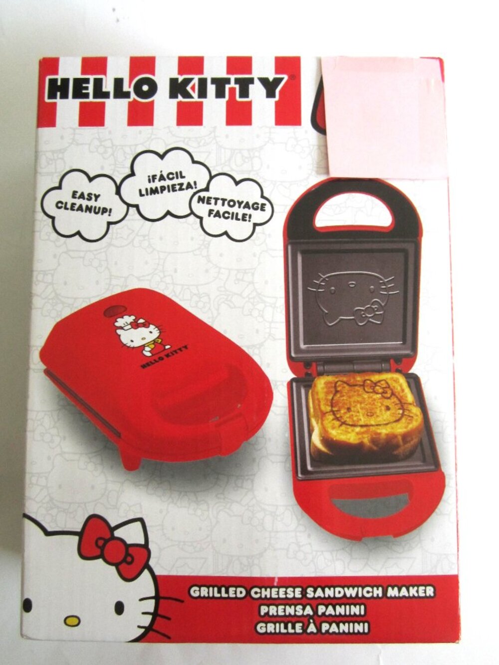 Hello Kitty Grilled Cheese Sandwich Maker Home Kitchen Cook Sanrio